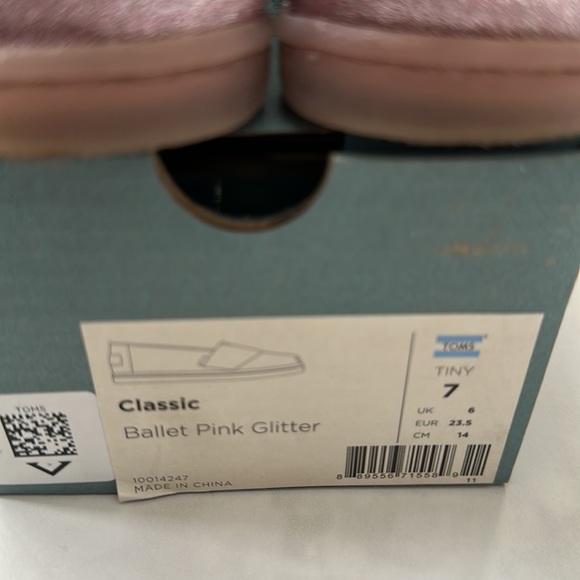 Classic Ballet Pink Glitter Espadrille - Picture 6 of 7